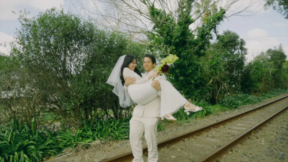 Christian and Kristine together